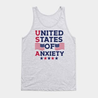 United States Of Anxiety Tank Top